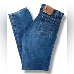 Vintage Men’s 1996 Levi’s 505 Orange Tab 34x36 / Actual 32x35
